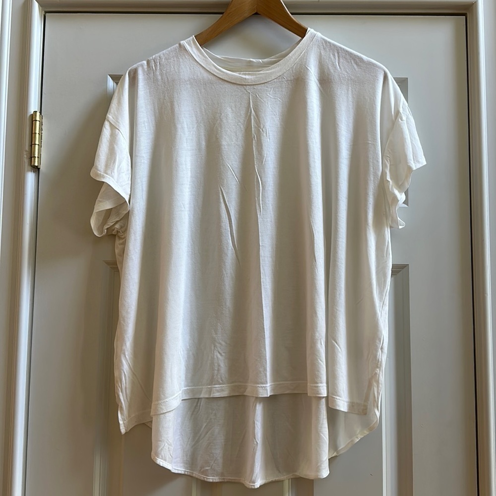 Cale White Lightweight Tee L
